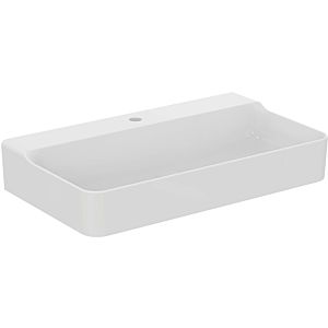 Ideal Standard Conca washbasin T3795MA with tap hole, without overflow, 800 x 450 x 145 mm, white Ideal Plus