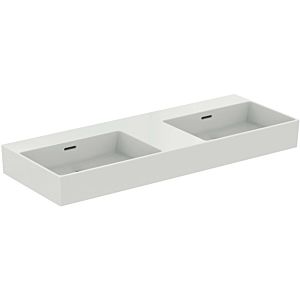 Ideal Standard Extra double washbasin T3915MA 120x45x15cm, with overflow, ground, without tap hole, white Ideal Plus