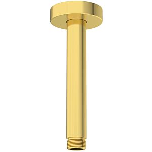 Ideal Standard Idealrain arm B9446A2 ceiling connector, 150mm, brushed gold