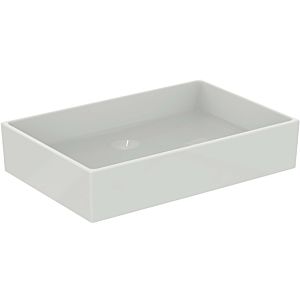 Ideal Standard Extra Ideal Standard washbasin T3740MA square, 60x40x15 cm, without tap hole / overflow, white Ideal Plus