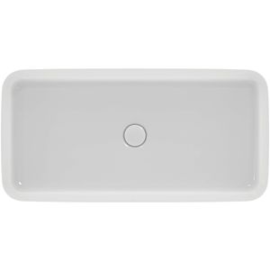 Ideal Standard Ipalyss E1391V1 80x40x12cm, without overflow / tap hole, silk white