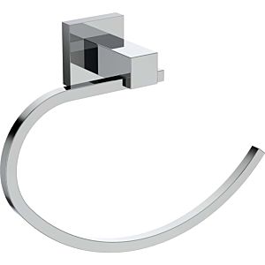 Ideal Standard IOM Cube towel ring E2202AA with fixing kit, chrome plated