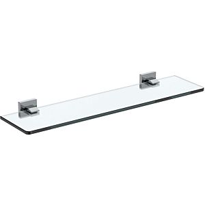 Ideal Standard IOM Cube glass shelf E2206AA 50.8 cm, made of frosted glass, with mounting kit, chrome-plated