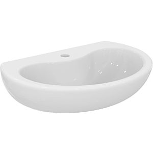 Ideal Standard Contour 21 washbasin S266401 with tap hole, without overflow, 60 x 41.5 cm, white