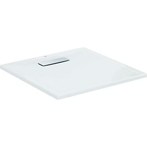 Ideal Standard Ultra Flat New square shower tray T446501 waste set with cover, 70 x 70 x 801 cm, white (Alpin)