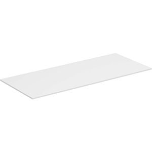 Ideal Standard Adapto wooden plate U8417WG for Ideal Standard Adapto and pedestal, 1200x12x505mm, high gloss white lacquered