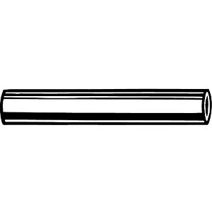 Heimeier precision steel tube 3831-15.169 Ø 15mm, 1100mm long, for flow, chrome-plated