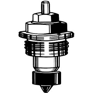 partie supérieure de remplacement de conversion de thermostat Heimeier 4101-03.300 DN 20, pour Regulierventile
