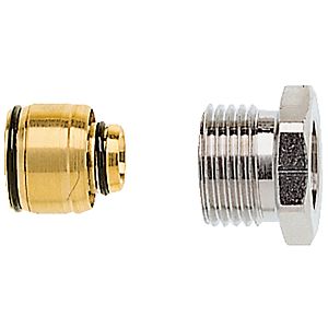 Heimeier compression fitting 1335-16.351 16x2mm, Rp 2000 / 2, nickel-plated brass, for composite pipe