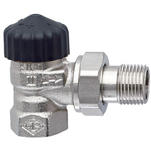 Heimeier thermostatic valve body standard 11/4 &quot;angle, nickel-plated gunmetal 220105000