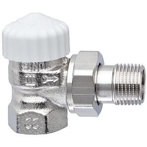 Heimeier V-exact II thermostatic valve body 3451-01.000 Rp 3 / 8xR 3/8, corner, shortened, brass