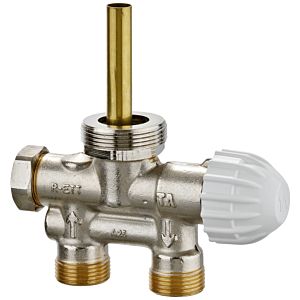 Heimeier single- Heimeier valve 50672005 M 34x1.5, AG FPL, for lower one-point connection