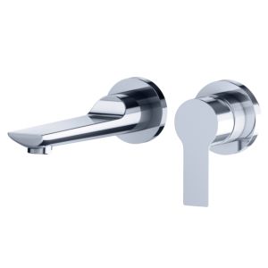 Jörger Exal wall-mounted washbasin fitting 63220360000 chrome, projection 190mm, final assembly set