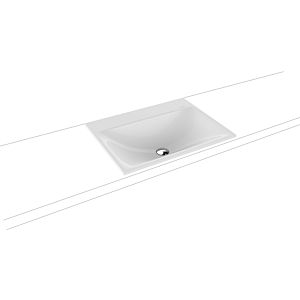 Kaldewei Silenio built-in washbasin 907706313001 3037, 60 x 46 cm, white pearl effect, without overflow, without tap hole