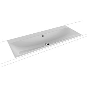 Kaldewei Silenio built-in washbasin 907906003199 3039, 120 x 46 cm, manhattan pearl effect, overflow, without tap hole