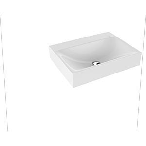 Kaldewei Silenio wall-mounted washbasin 904306313001 3044, 60 x 46 x 12 cm, white pearl effect, without overflow, without tap hole