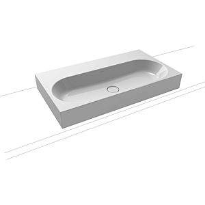 Kaldewei Centro washbasin 903106003199 3058, 90x50x12cm, Manhattan pearl effect, without overflow, without tap hole