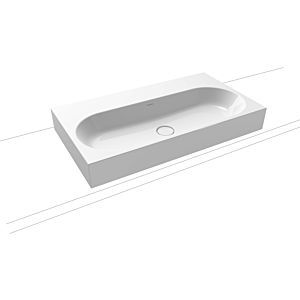 Kaldewei Centro washbasin 903106133001 3058, 90x50cm, swivel head right, white pearl effect, without overflow, 2000 tap hole
