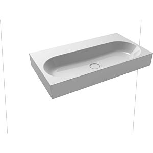 Kaldewei Centro wall-mounted washbasin 903506003199 3062, 90x50x12cm, Manhattan pearl effect, without overflow, without tap hole