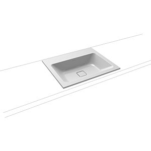 Kaldewei Cono built-in washbasin 901606003199 3080, 60x50cm, manhattan pearl effect, without overflow, without tap hole