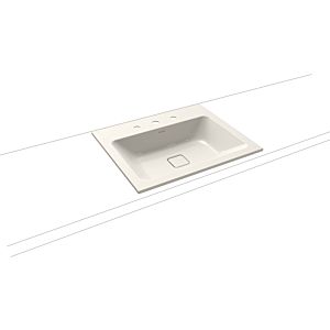 Kaldewei Cono built-in washbasin 901606033231 3080, 60x50cm, pergamon pearl effect, without overflow, 3 tap holes