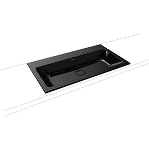 Kaldewei Cono built-in washbasin 901706003701 3081, 90x50cm, black pearl effect, without overflow, without tap hole