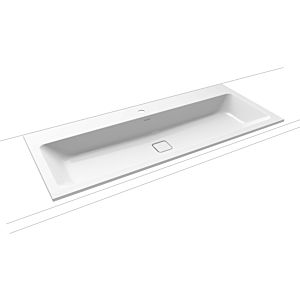 Kaldewei Cono built-in washbasin 901806013001 3082, 120x50cm, white pearl effect, without overflow, 2000 tap hole