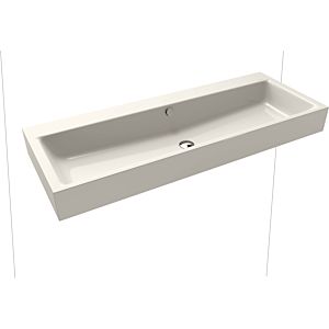 Kaldewei Puro wall-mounted washbasin 906806003231 3167, 120x46cm, pergamon pearl effect, with overflow, without tap hole