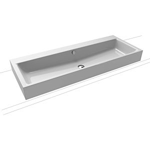 Kaldewei Puro washbasin 907006003199 120x46x12cm, with overflow, without tap hole, manhattan pearl effect