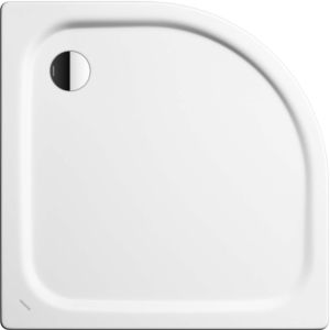 Kaldewei Zirkon 605-2 shower tray 457048040001 100x80x3.5cm, white, with carrier