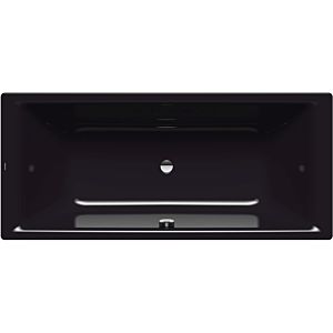Kaldewei Puro duo bath 266300013701 170x75cm, overflow in the middle, pearl effect, black