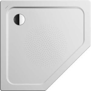 Kaldewei Cornezza shower tray 459335003199 100x100x6.5cm, with support, anti-slip pearl effect, manhattan
