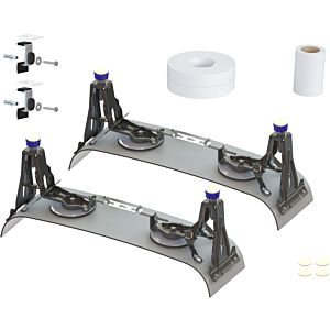 Kaldewei installation set 687676510000 to 5043, without fittings, for bathtub