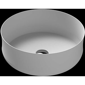 Kaldewei Ming washbasin bowl 913306003711 alpine white matt pearl effect, d= 40cm, without overflow, sound insulation