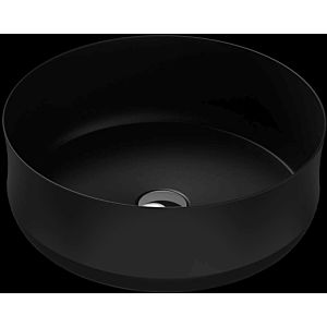 Kaldewei Ming vasque vasque 913306003676 noir mat 100 effet perlant , d= 40cm, sans trop-plein, insonorisation