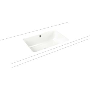 Kaldewei Cayono undercounter washbasin 913706000001 59.6x42.6cm, with overflow, soundproofing, white