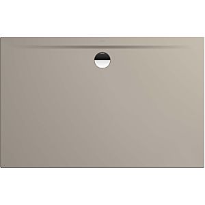 Kaldewei Superplan zero shower tray 364847983669 100x180cm, extra-flat tray support, pearl effect, warm gray30