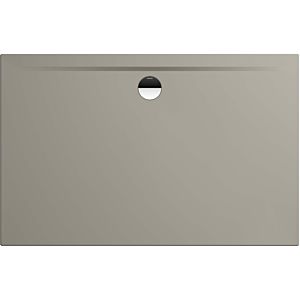 Kaldewei Superplan zero shower tray 364847983670 100x180cm, extra-flat tray support, pearl effect, warm gray50