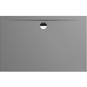 Kaldewei Superplan zero shower tray 364847983664 100x180cm, extra-flat tray support, pearl effect, grey40