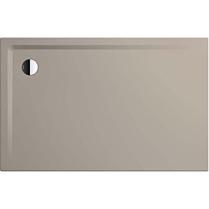 Kaldewei Superplan shower tray 385547980669 90x160x2.5cm, with flat support, without effect/anti-slip, warm grey30