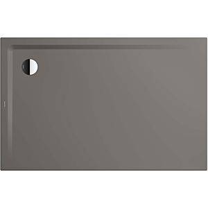 Kaldewei Superplan shower tray 385547980672 90x160x2.5cm, with flat support, without effect/anti-slip, warm grey70