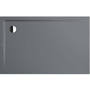 Kaldewei Superplan shower tray 386247982665 100x160x2.5cm, with flat support, Secure Plus, cool grey70