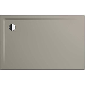 Kaldewei Superplan shower tray 385547980670 90x160x2.5cm, with flat support, without effect/anti-slip, warm grey50
