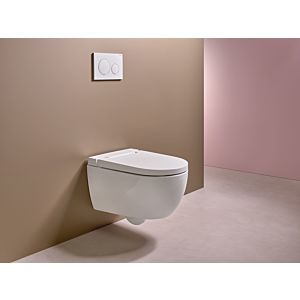 Geberit AquaClean Alba WC-lavant sans rebord 146350011 blanc KeraTect, système complet