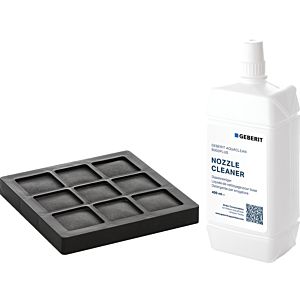 Geberit AquaClean Set 240625001 for WC complete systems, activated carbon filter and nozzle cleaner