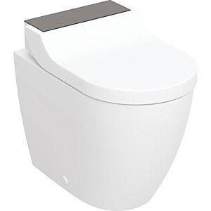 Geberit AquaClean Tuma WC-Komplettanlage 146310SJ1 mit Stand-WC, tief, schwarz