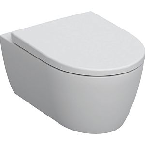 Geberit iCon WC-Set mit WC-Sitz spülrandlos 501664008 36x53 cm, weiß KeraTect