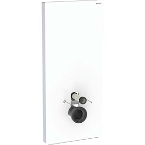 Geberit Monolith Compact WC module 131031SI5 Height 114 cm, white glass
