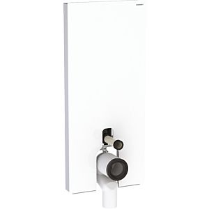 Geberit Monolith standing WC module 131033SI5 white glass, height 114 cm