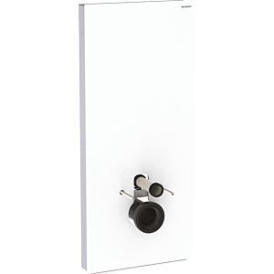 Geberit Monolith Compact WC module 131231SI5 Height 114 cm, white glass